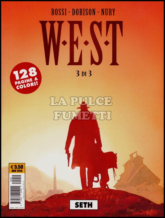 COSMO SERIE GIALLA #    50 - WEST - W.E.S.T. 3: SETH